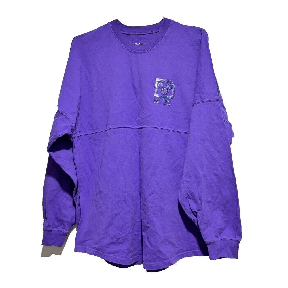 Disney Walt Disney World Graphic Womens T-Shirt Smal Purple Potion Spirit Jersey